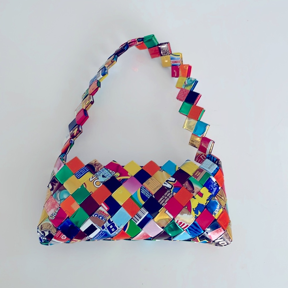 Candy Wrapper Purse - like new